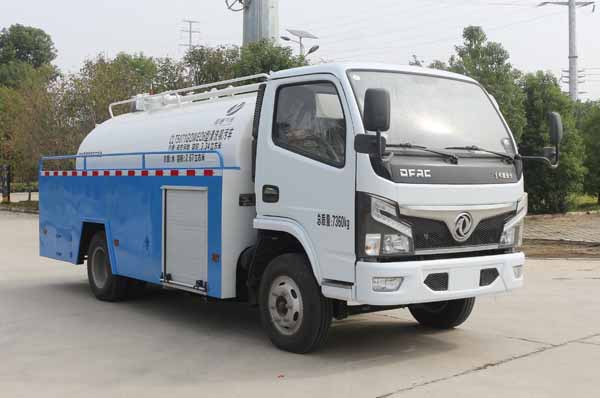 東風多利卡5方管道疏通車|CLT5071GQWEQ6型清洗吸污車