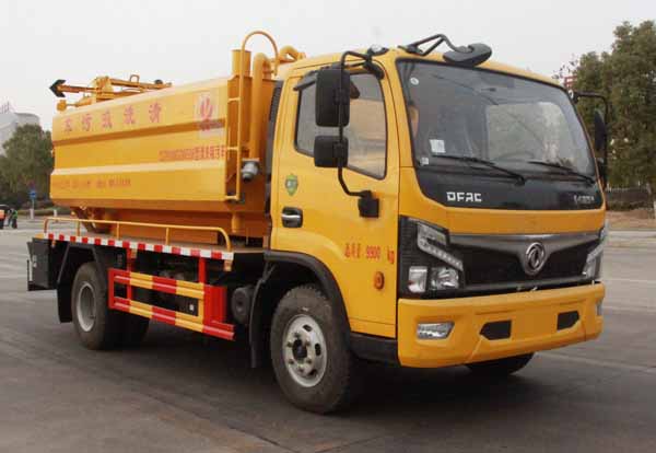 東風(fēng)福瑞卡8方管道疏通車|CLT5100GQWEQ6型清洗吸污車