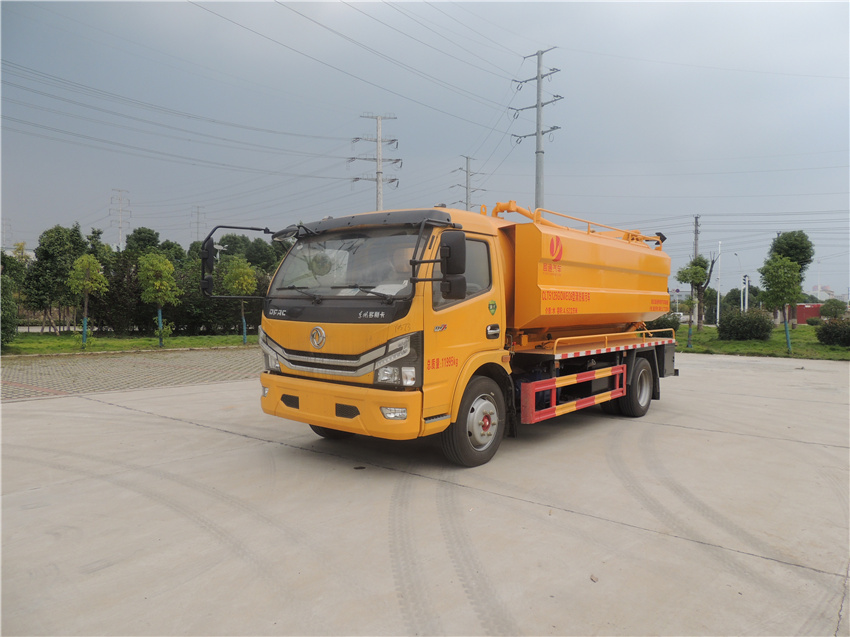 東風(fēng)多利卡12方管道疏通車|CLT5125GQWEQ6型清洗吸污車