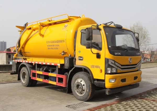 東風(fēng)多利卡12方管道疏通車|CLT5141GQWEQ6A型清洗吸污車