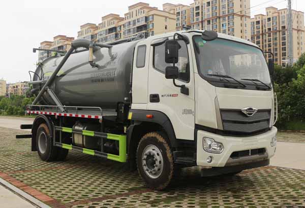 福田領(lǐng)航ES7 12方吸糞車|CLT5182GXWBJ6型吸污車